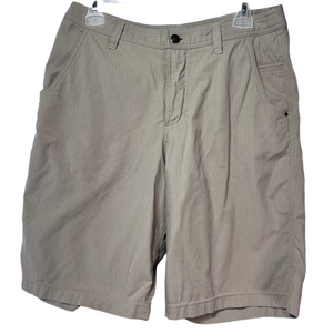 Lululemon Men's Ripstop Performance Size 32 Commission TAN 10” Shorts
